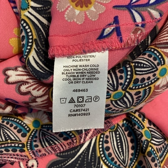 LOFT Tank Top Size SP Pink Floral - Picture 7 of 7